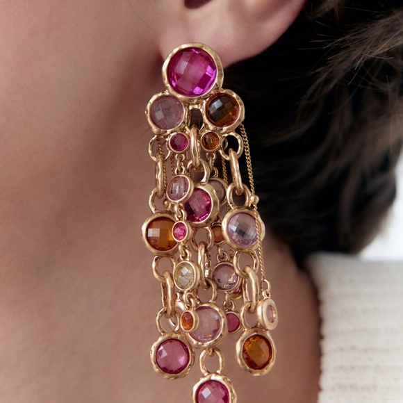 Zara limited edition colourful earrings - Picture 2 of 3